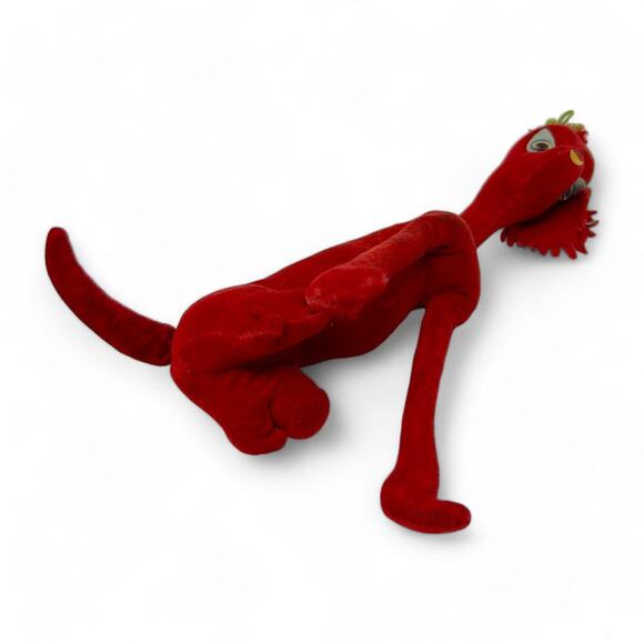 Vintage Dakin Dream Pets Red Poodle Dog Puppy Stuffed Velvet 9" Japan Collector - Picture 8 of 13